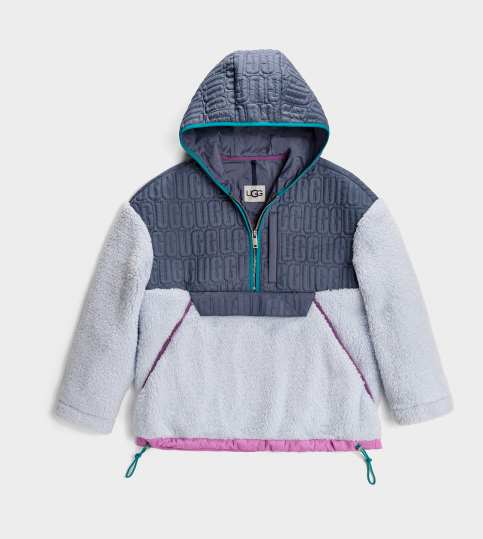 UGG Iggy UGGfluff Half Zip Pullover for Women UGG UK